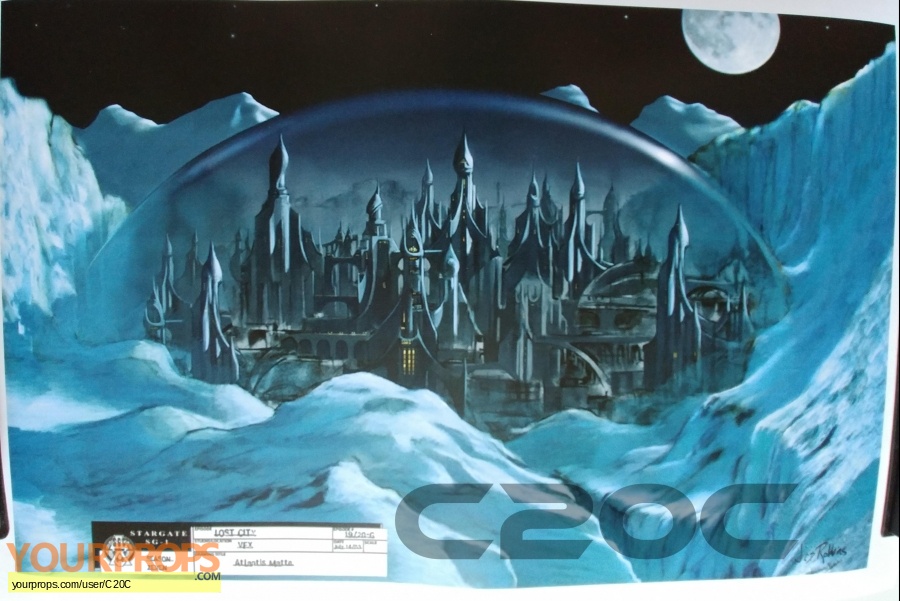 Stargate SG-1 original production artwork