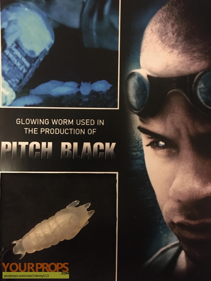 Pitch Black original production material