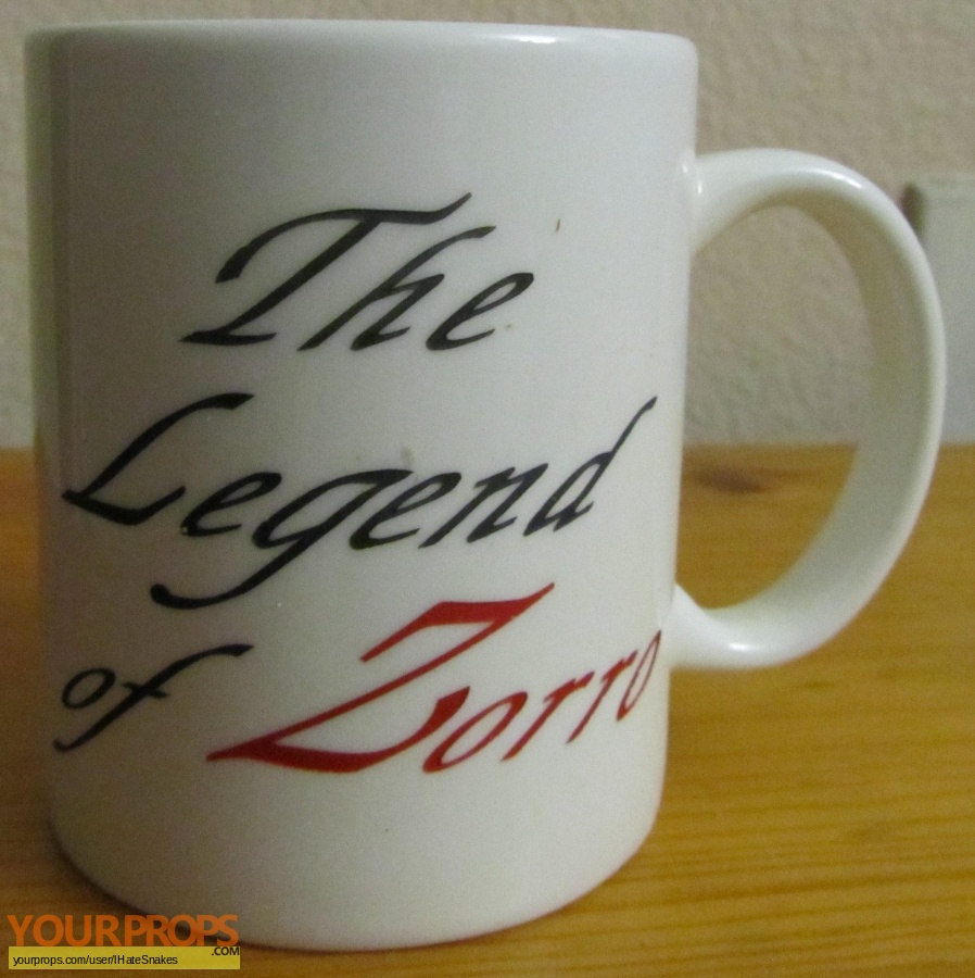 The Legend of Zorro original film-crew items