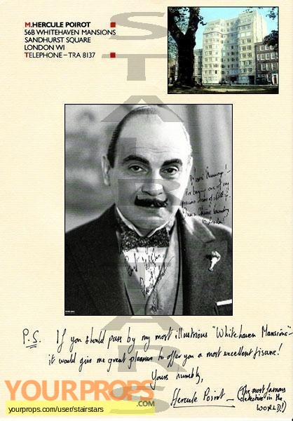 Agatha Christie  Poirot original movie costume