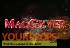 MacGyver original production artwork