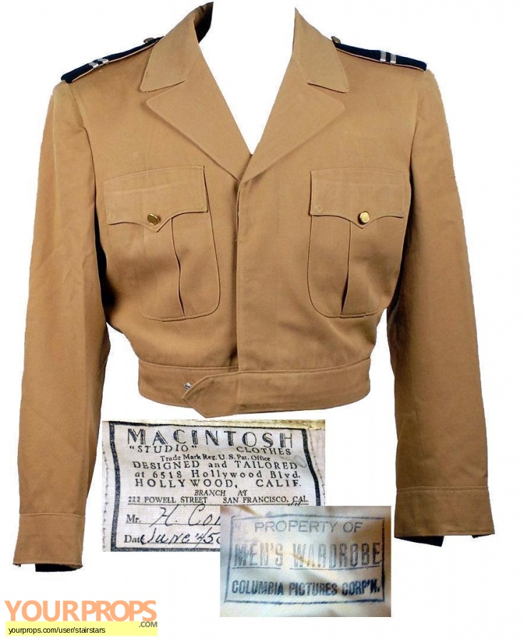 Harry Cohn V-E Military Jacket original movie costume
