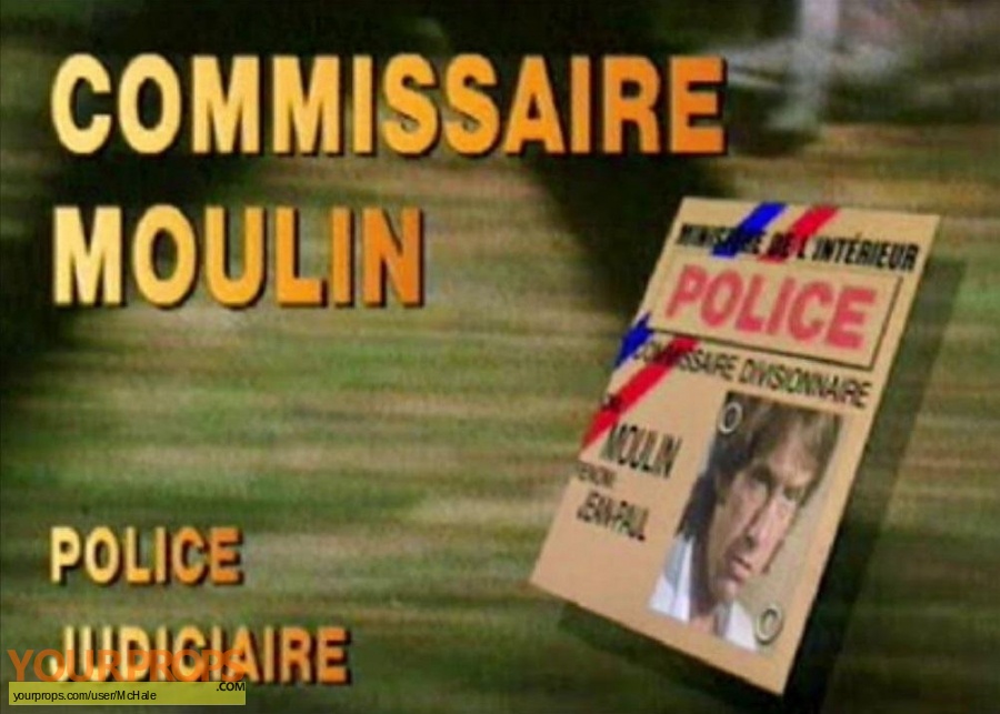 Commissaire Moulin original movie prop