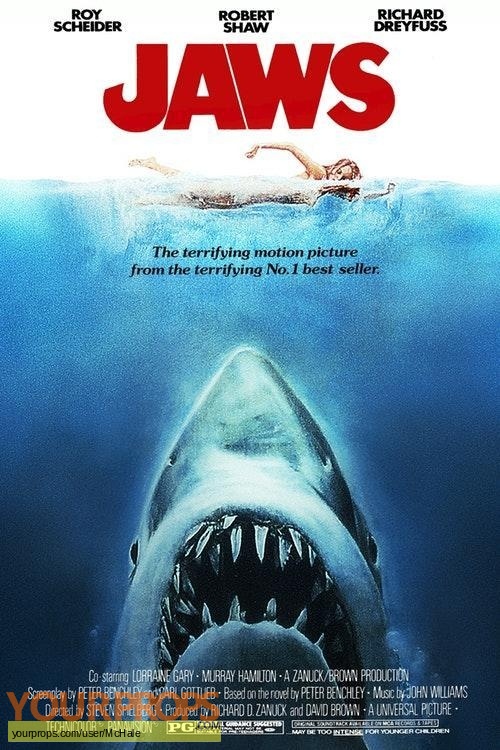 Jaws replica movie prop