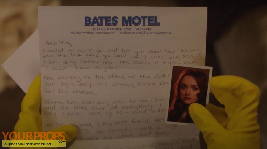 Bates Motel original movie prop