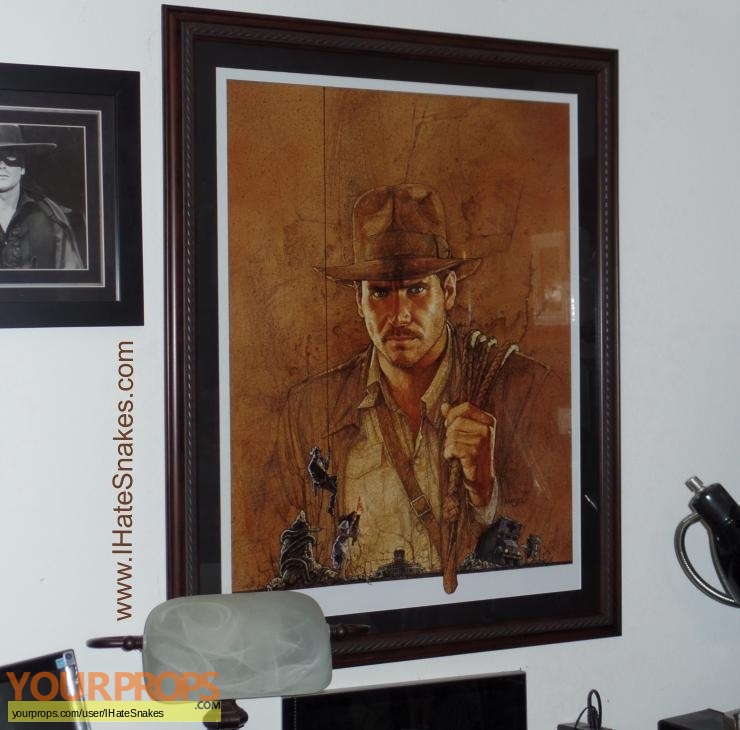 Indiana Jones And The Raiders Of The Lost Ark replica production artwork