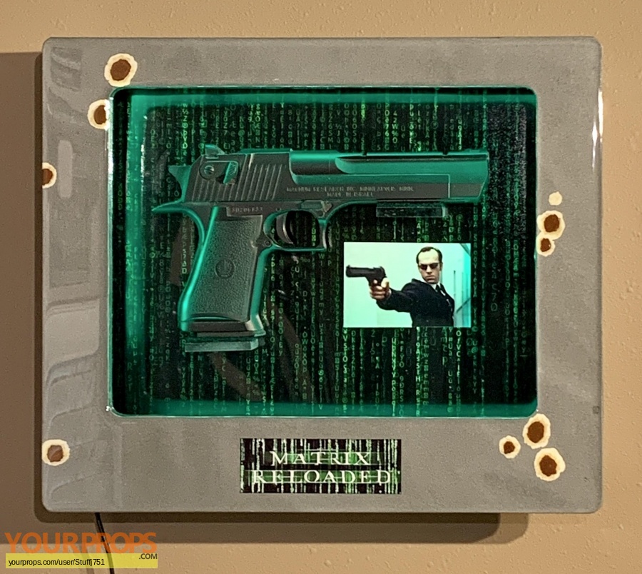 The Matrix Reloaded original movie prop