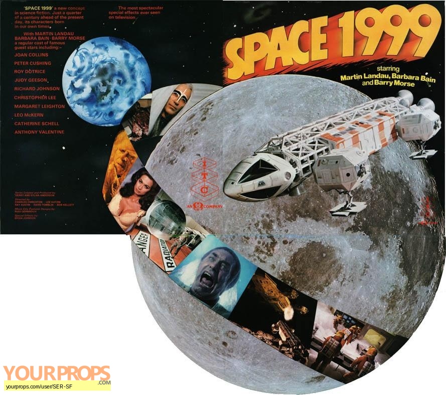 Space 1999 TV 1975 original production material