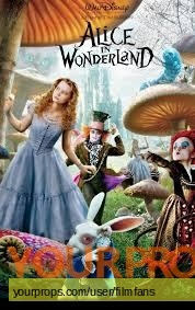 Alice In Wonderland original movie prop