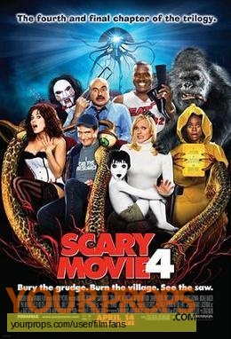Scary Movie 4 original production artwork