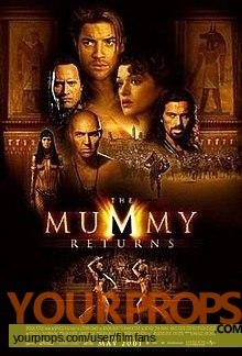 The Mummy Returns original movie prop