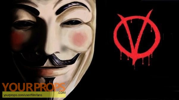 V for Vendetta original movie prop weapon