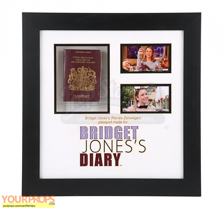 Bridget Joness Diary original movie prop