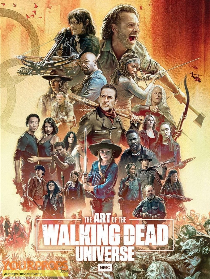 The Walking Dead original movie prop