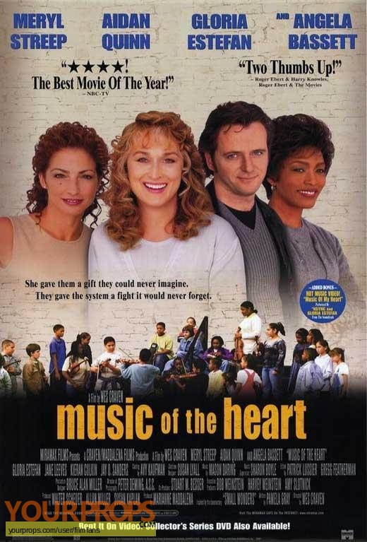 Music of the Heart original production material