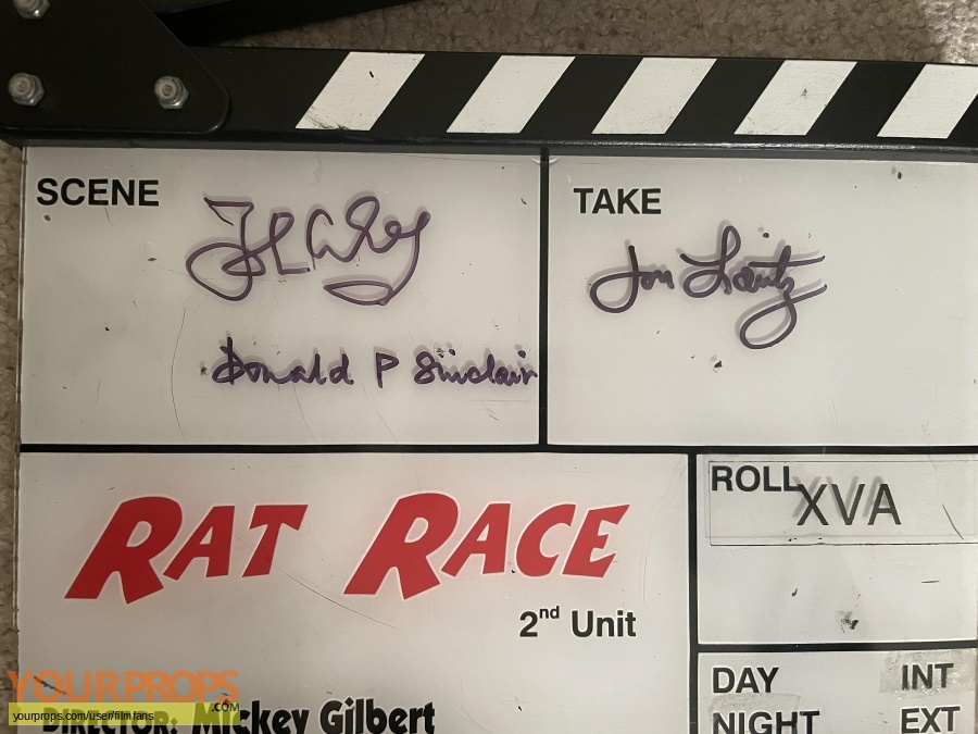 Rat Race original production material