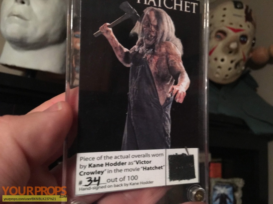 Hatchet swatch   fragment movie costume