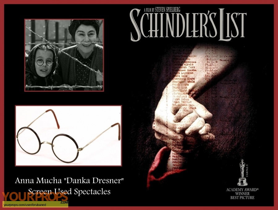 Schindlers List original movie costume