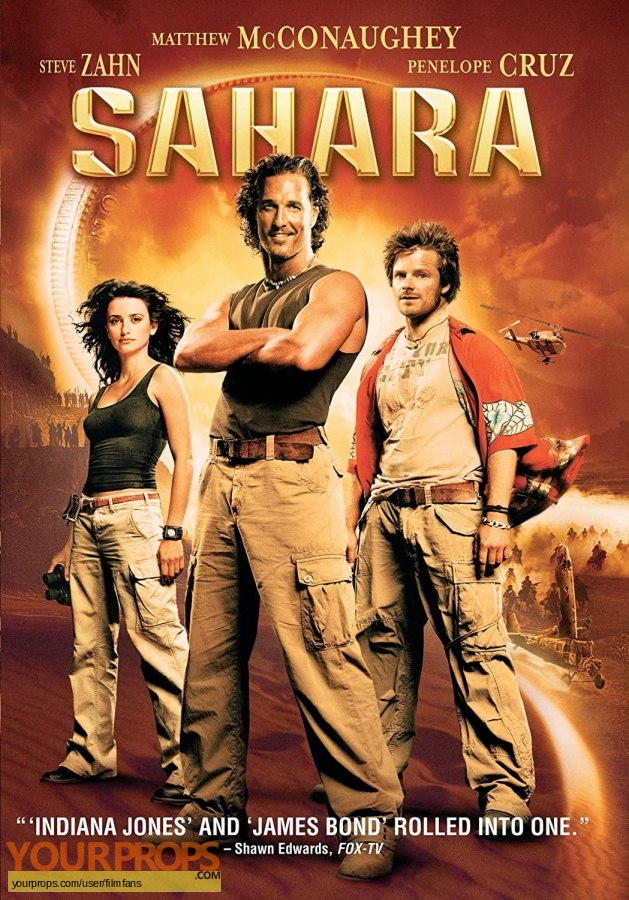 Sahara original movie prop