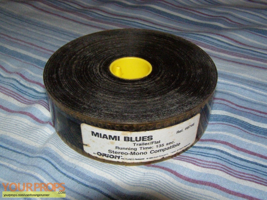 Miami Blues original film-crew items