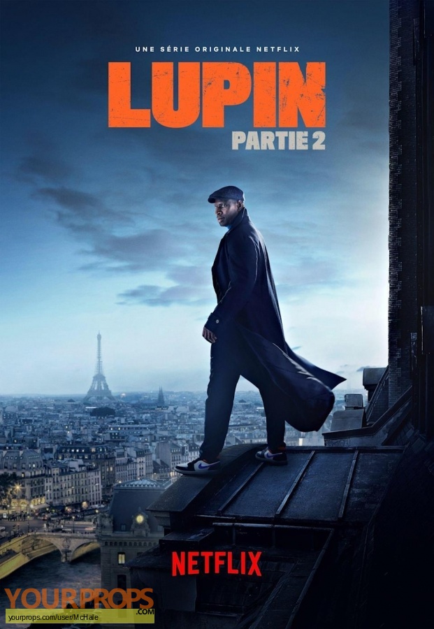 Lupin (TV Netflix) original movie prop