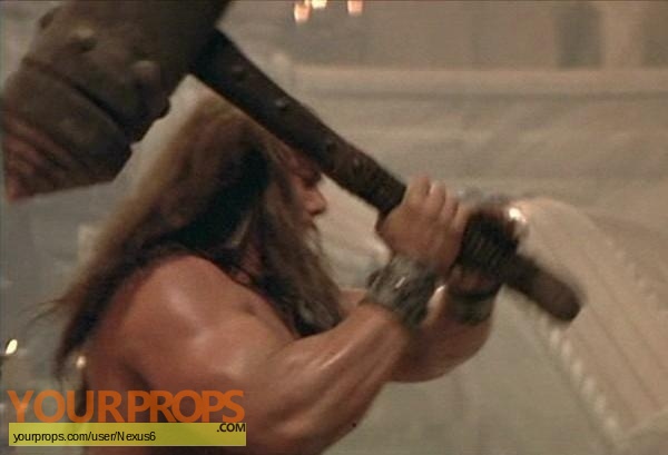Conan the Barbarian made from scratch movie prop