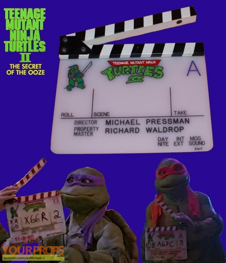Teenage Mutant Ninja Turtles 2 original production material