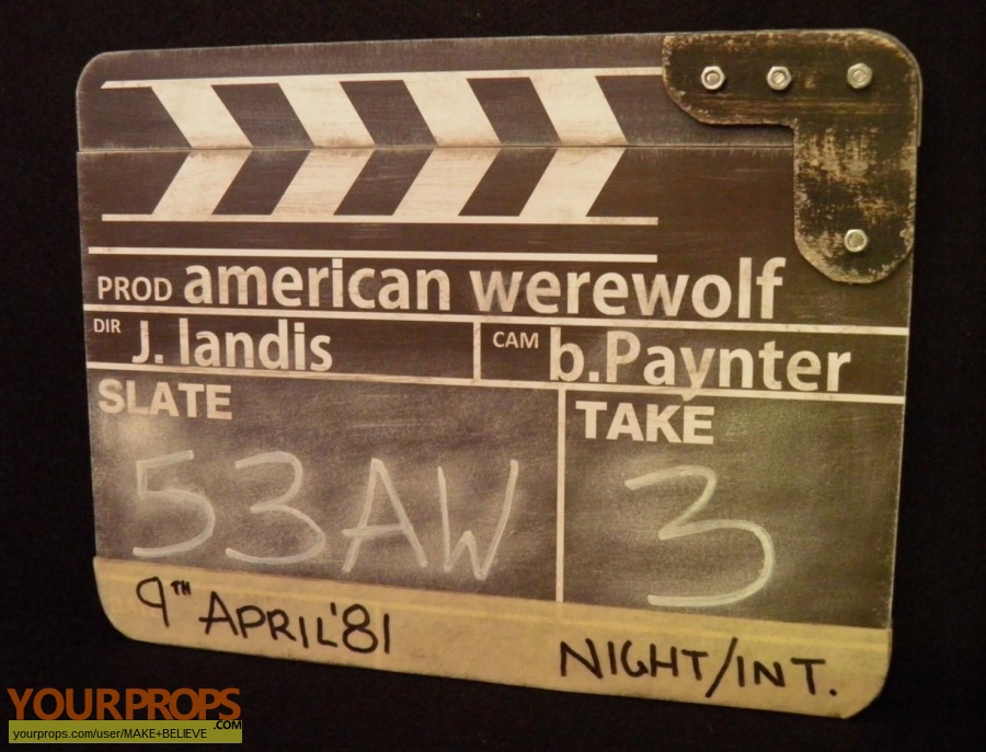 An American Werewolf in London made from scratch production material