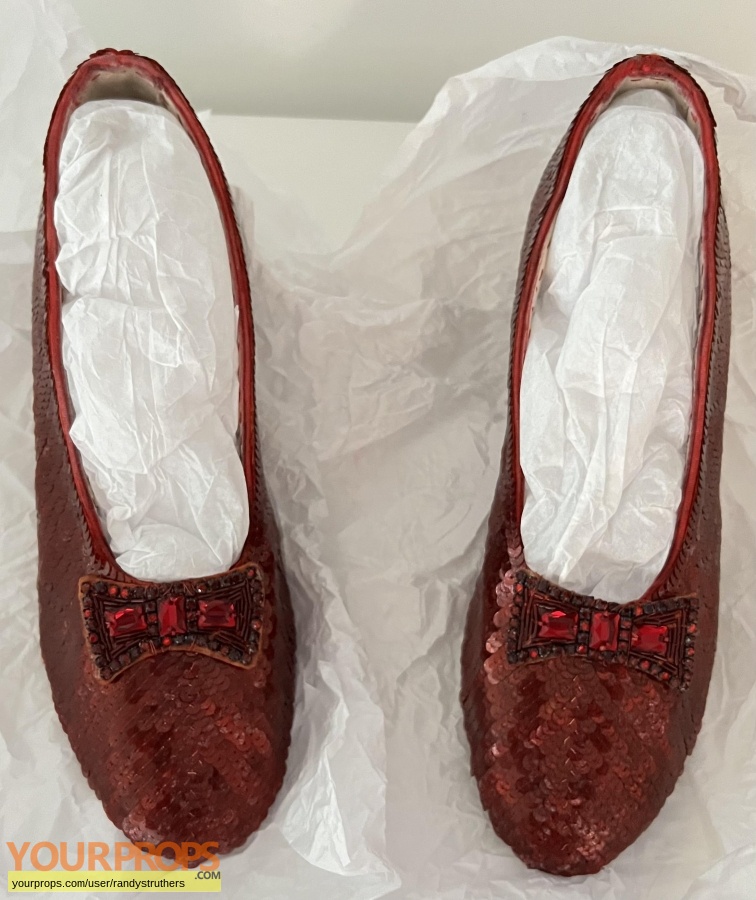 The Wizard of Oz Ruby Slippers made from scratch