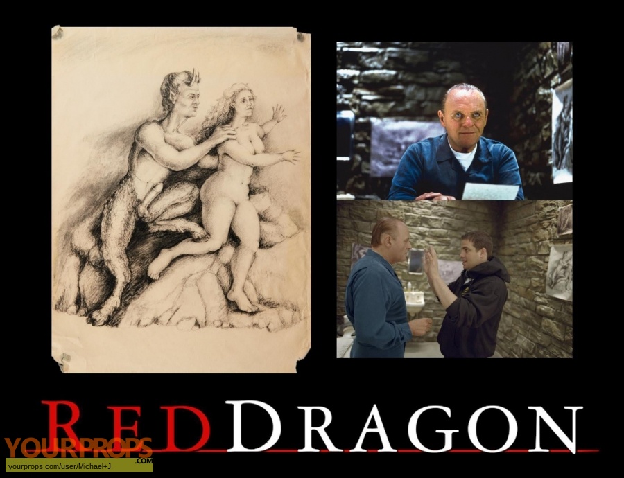 Red Dragon original production artwork