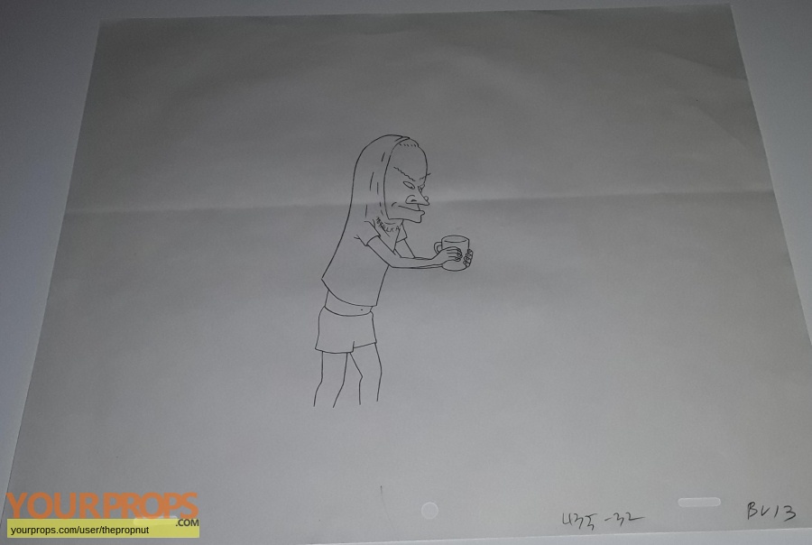 Beavis and Butt-Head made from scratch production artwork