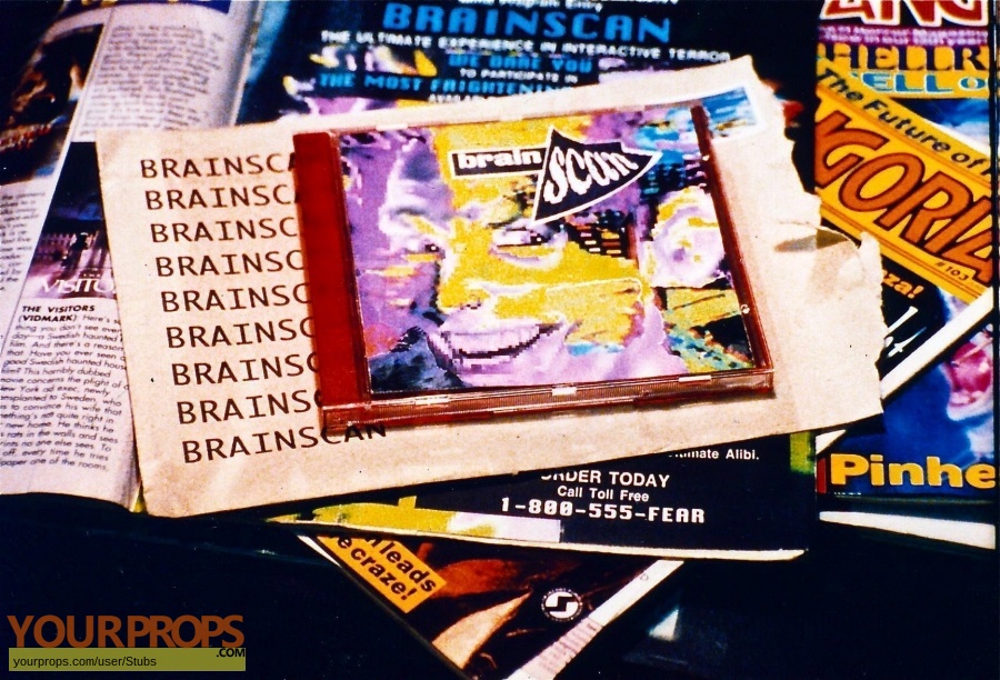 Brainscan original movie prop