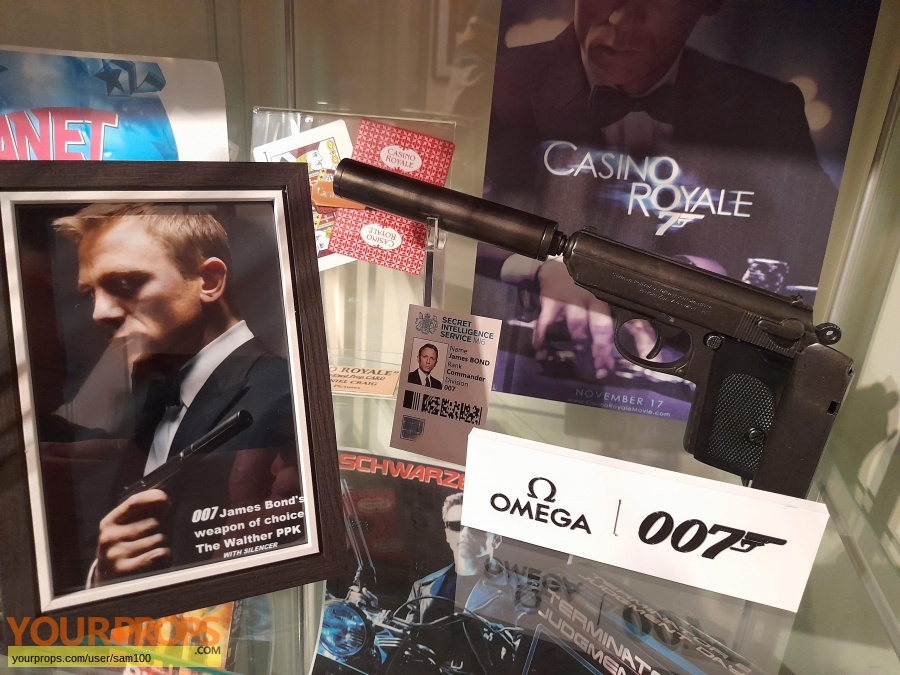 James Bond  Casino Royale original movie prop