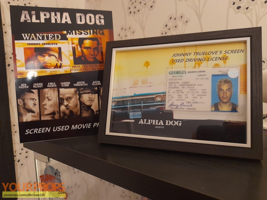 Alpha Dog original movie prop