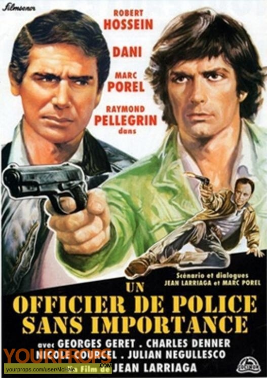 Un Officier de Police sans Importance original movie prop