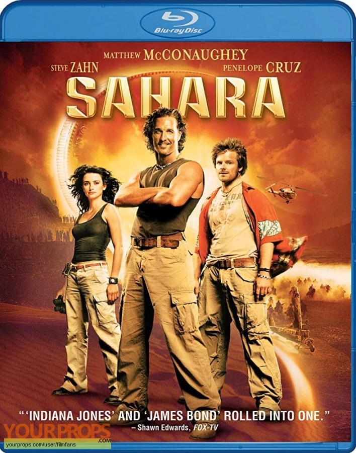 Sahara original movie prop weapon