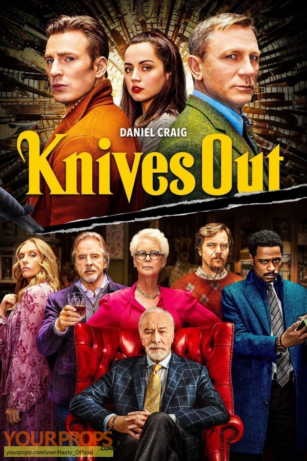 Knives Out original film-crew items