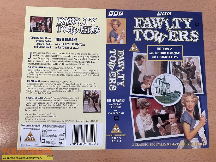 Fawlty Towers original production material