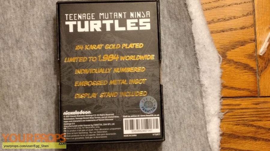 Teenage Mutant Ninja Turtles replica production artwork
