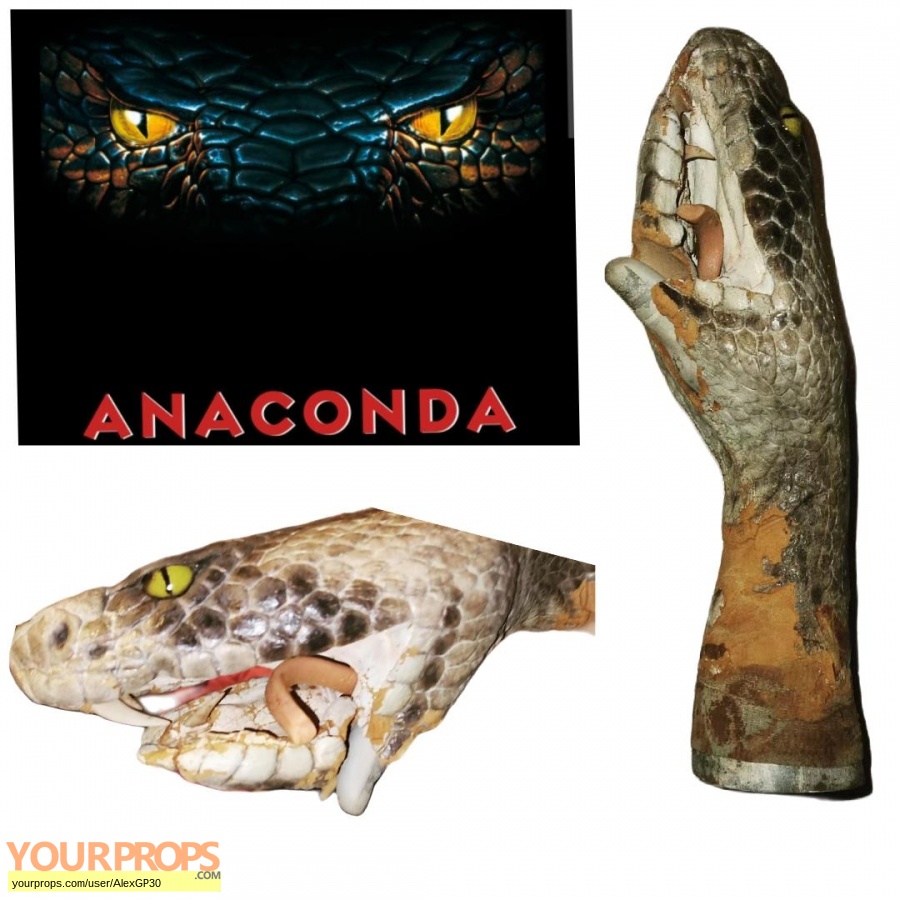 Anaconda original movie prop