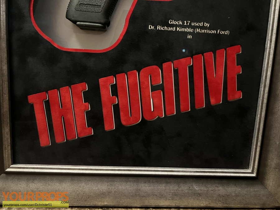 The Fugitive original movie prop weapon