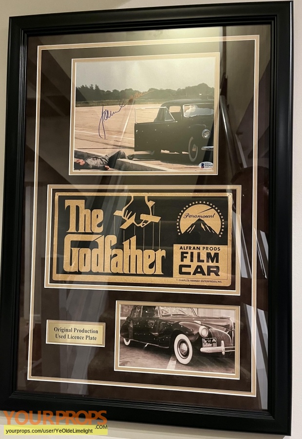 The Godfather original film-crew items