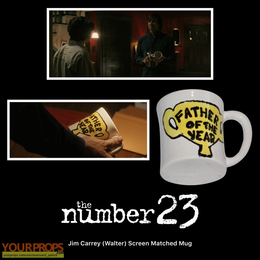 The Number 23 original movie prop