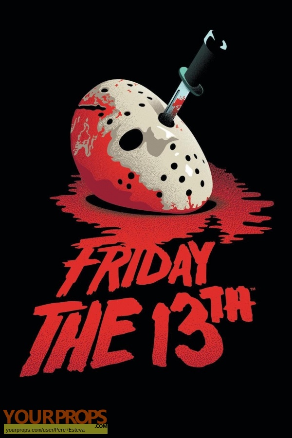 Friday the 13th (unreleased TV Show) original movie prop