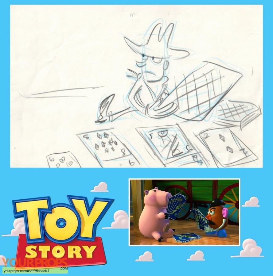 Toy Story original production artwork