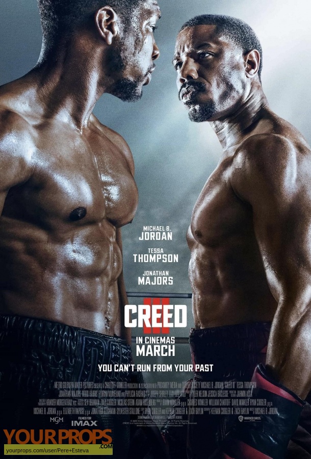 Creed lll original movie prop