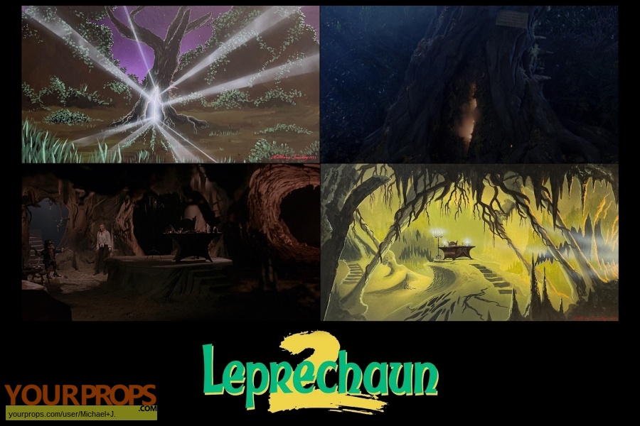Leprechaun 2 original production artwork