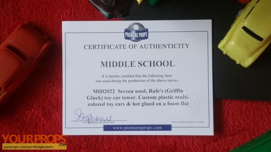 Middle school the worst years of my life original movie prop