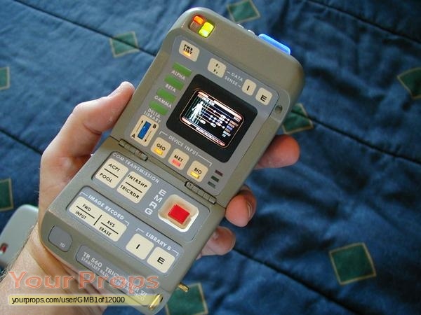 Star Trek TNG tricorder medical scanner replica prop model kit 