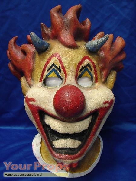 This is the one of a kind screen matched Horny The Clown mascot mask used i...